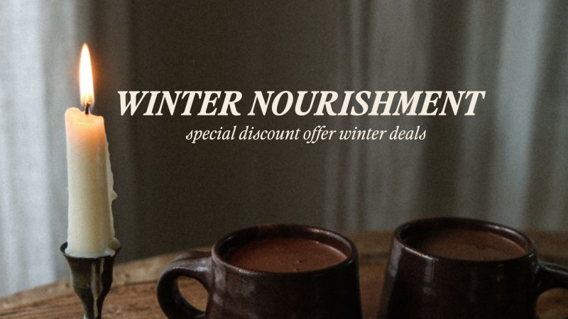 WINTER NOURISHMENT / special discount winter deals - Breathwork, Cacao Ceremony, Energy Work