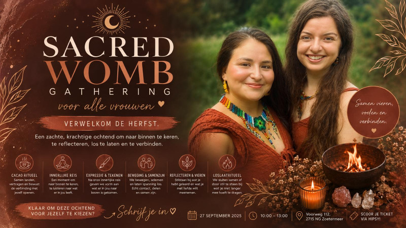 Sacred Womb Gathering – Verwelkom de herfst