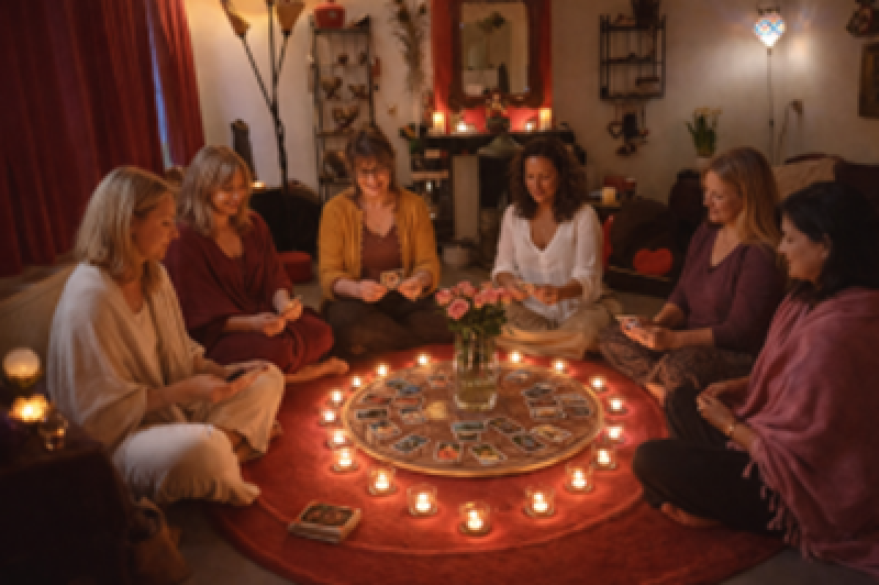 Vrouwencirkel met Cacao Ceremonie - Ceremonia de cacao, Luna nueva, Viaje Interior