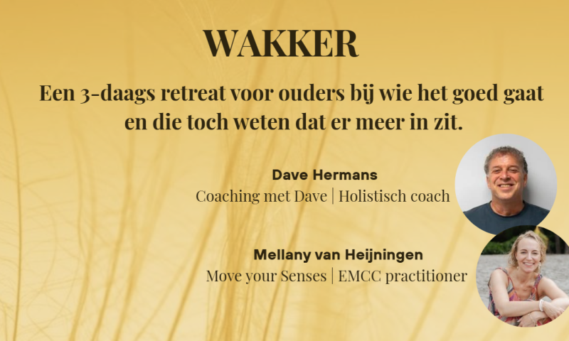 Wakker | 3-daags retreat voor jonge ouders