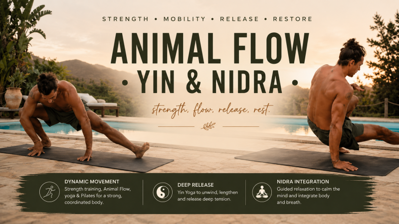 Animal Flow · Yin & Nidra