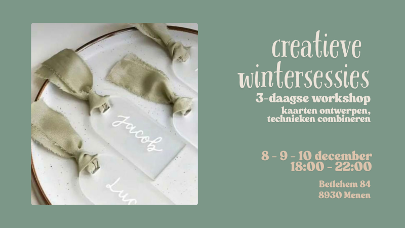 Wintersessies: workshop handlettering