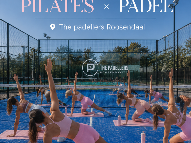 Pop up pilates x padel 9.45 uur - Movement, Community-building, Gezondheid