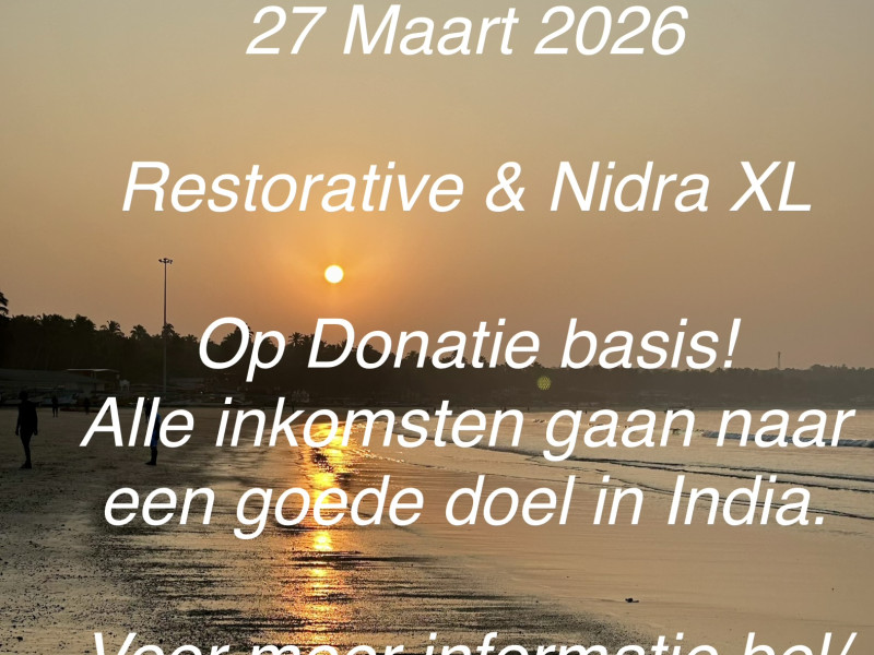 Donation class ! RESTORATIVE & NIDRA