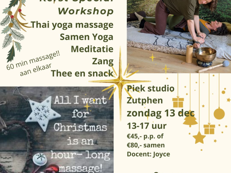thai yoga massage workshop