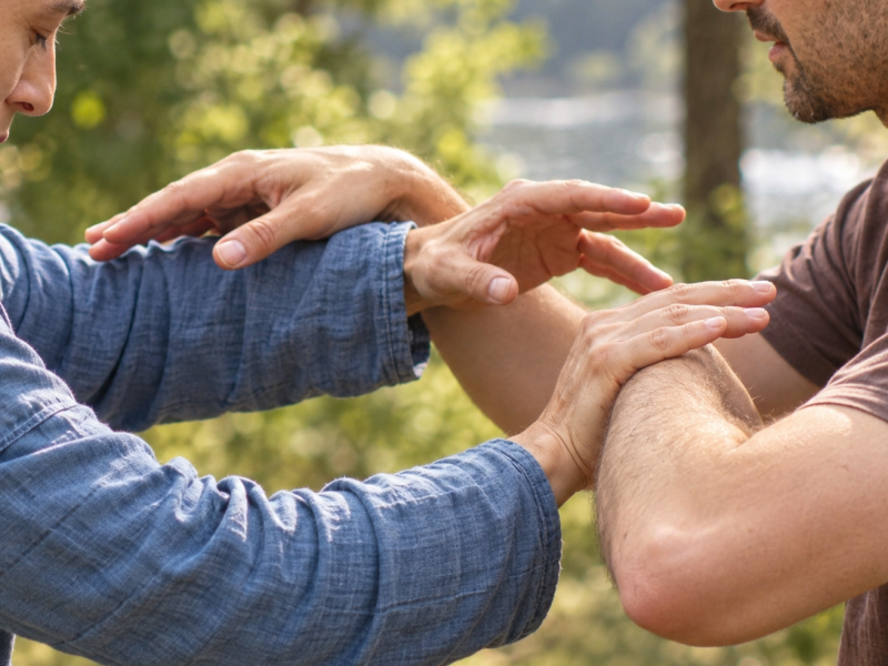 Shizi Flow: Omgaan met druk - Tai Chi Pushing Hands
