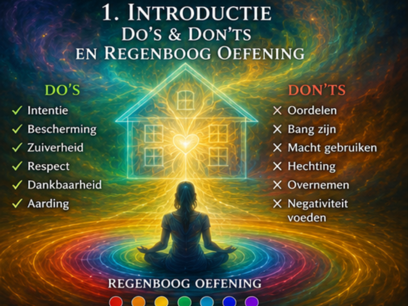 Cursus energetisch huizen reinigen - Introductie en verschillende