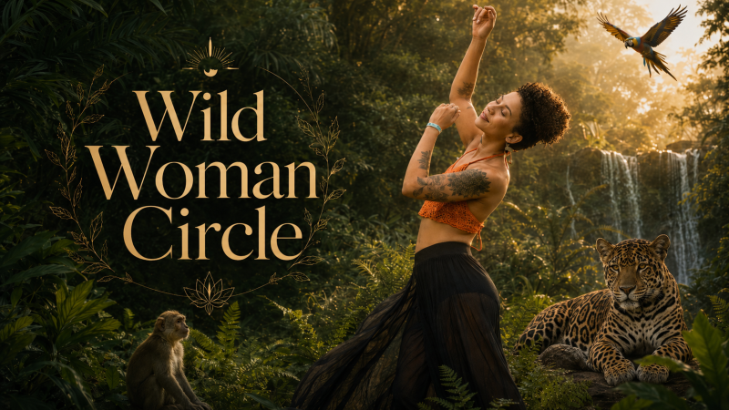 Wild Woman Circle -  In Amersfoort - Vrouwencirkels, Volle Maan, Cacao ceremonie