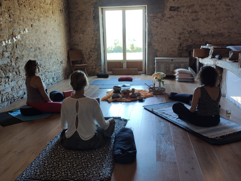Yoga en wandel retraite in Noord-Oost Frankrijk.