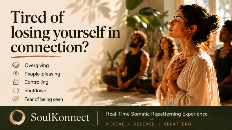 SoulKonnect Experience Brussels - June 20th - Persoonlijke Ontwikkeling, Verbinding, Lichaamswerk