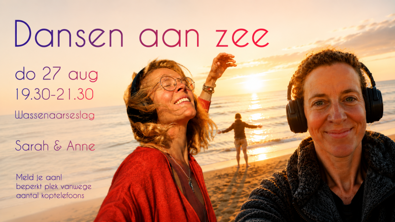 Dansen aan zee  - Danse libre, Méditation dansée, Danse en plein air