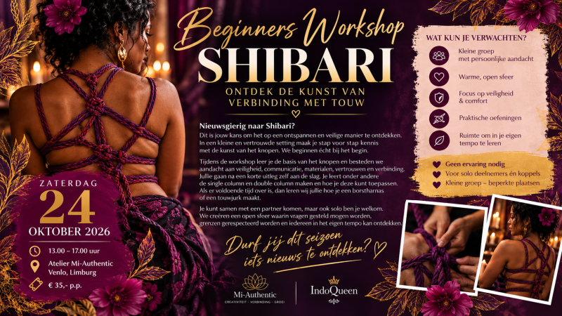 Beginners Workshop Shibari