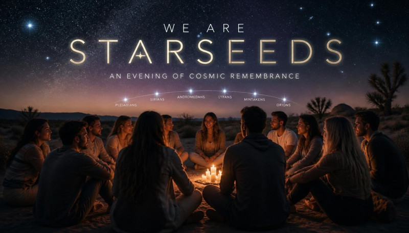 We are starseeds: An evening of cosmic remembrance