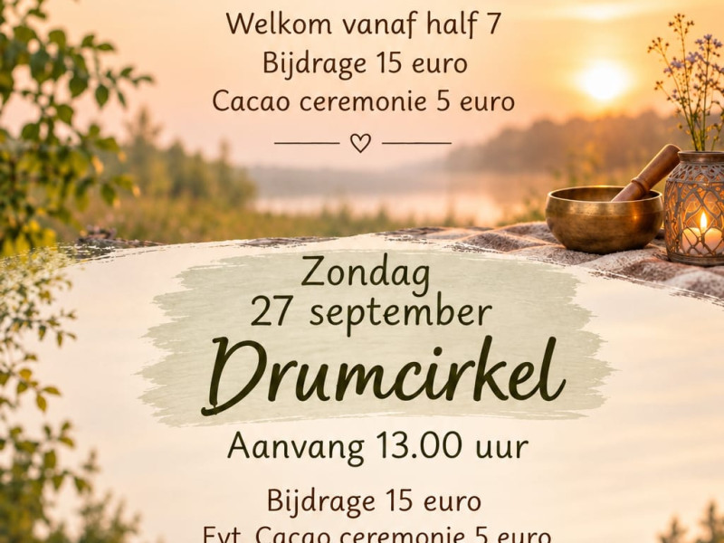 Weekend vol verbinden, zingen en drummen.