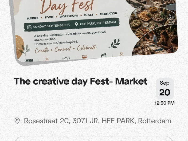 The Creative Day Fest-Market