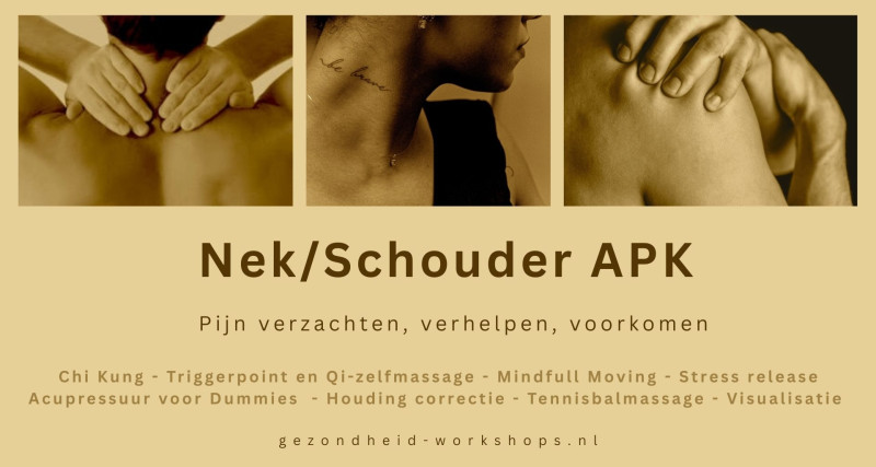 Nek / Schouder APK  ∞  div. Body-Mind technieken tegen pijn & spanning
