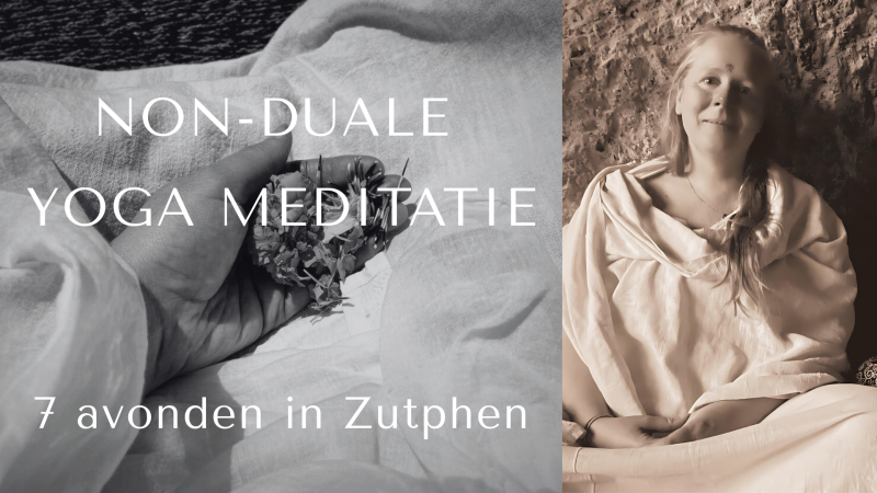 Non-duale yoga meditatie reeks van 7 avonden in Zutphen