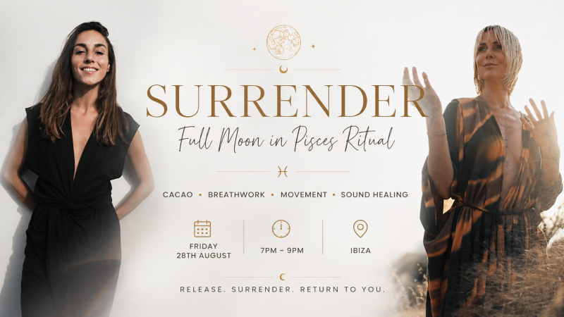 SURRENDER 🌕 Full Moon in Pisces Ritual
