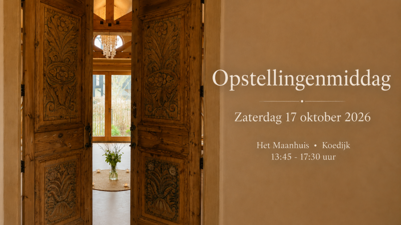 Opstellingenmiddag met Lindsay
