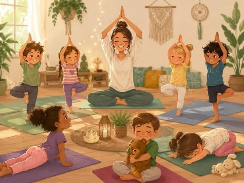 Kinderyoga bij Huis van Gaia in Voerendaal