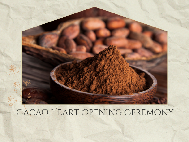 Full moon Heart Opening Cacao Ceremony - Cacao ceremonie, Klankreis, Volle Maan