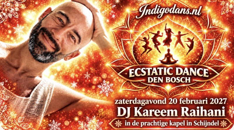 Ecstatic Dance Den Bosch in de kapel met Kareem Raïhani