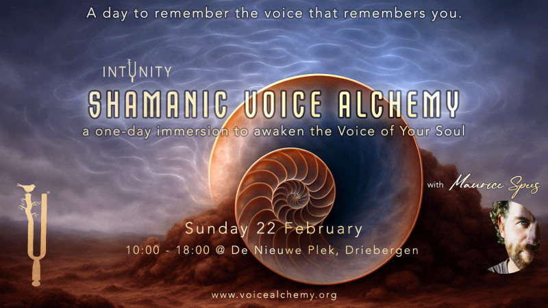 Zondag 22 Februari -Shamanic Voice Alchemy Immersion met Maurice Spees - Stemexpressie, Sjamanisme, Overige Workshops