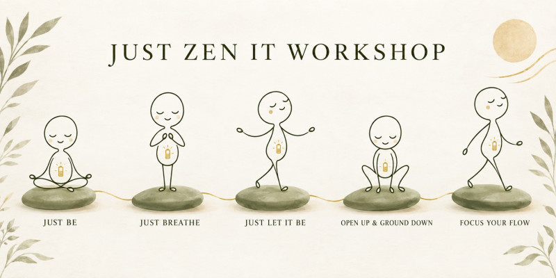 Just Zen It – de basisworkshop ONLINE via zoom