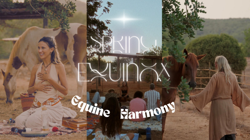 Sound Journey with Horses & Equinox Offering - Paarden, Equinox/Zonnewende, Klankreis-Soundbath