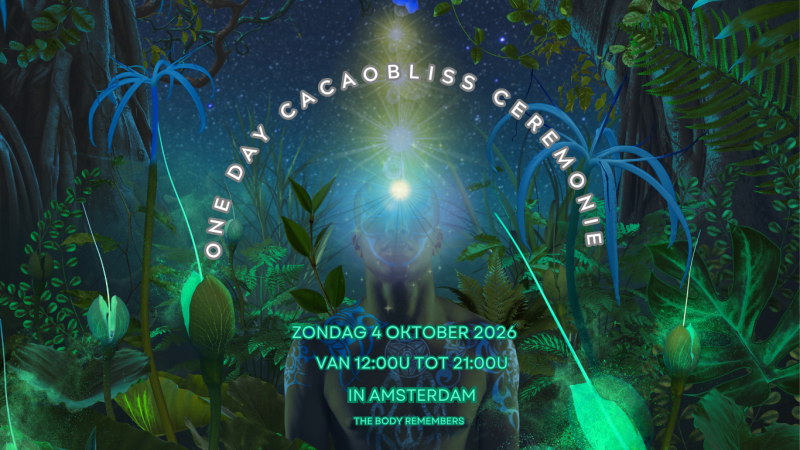 One Day Cacaobliss (Chocobliss) Ceremonie in Amsterdam