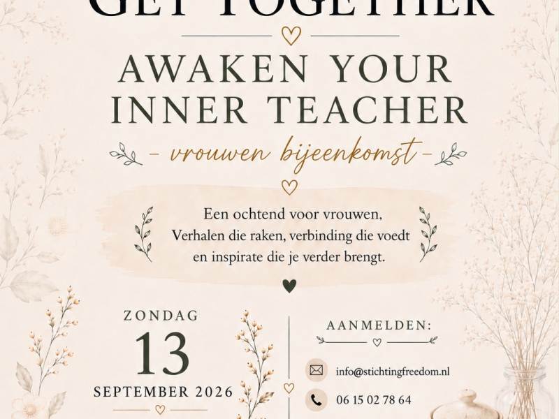 Get Together - Awaken Your inner Teacher - vrouwenbijeenkomst