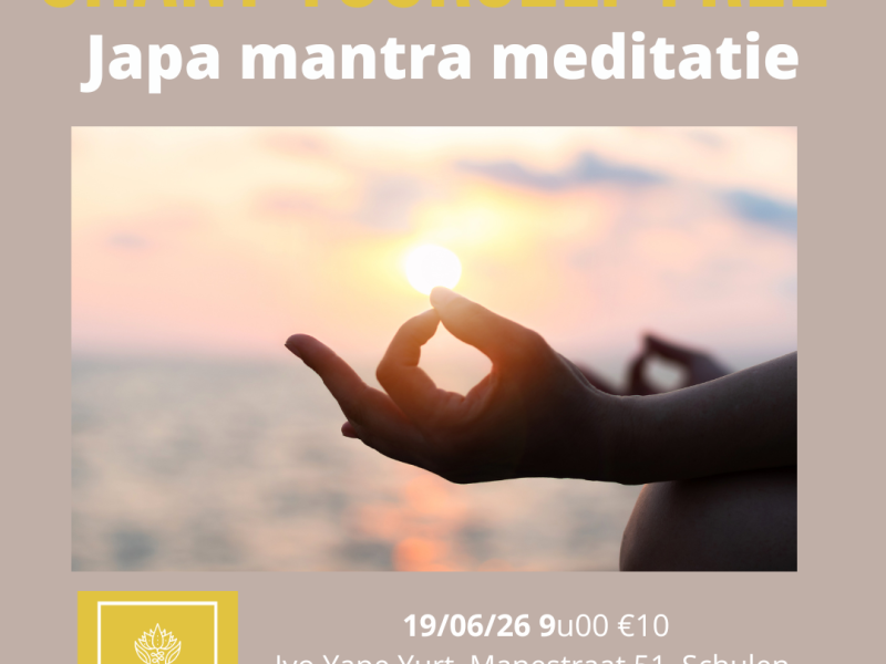 Japa mantra meditatie