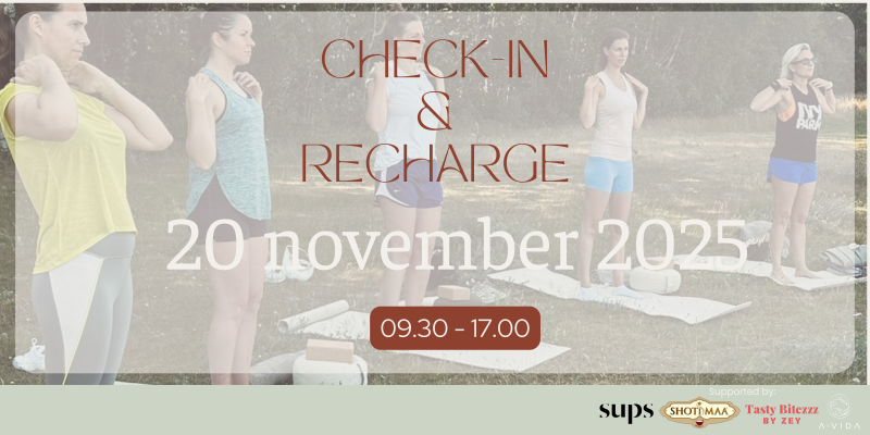 CHECK-IN & RECHARGE - Leadership personnel, Connexion, Yoga