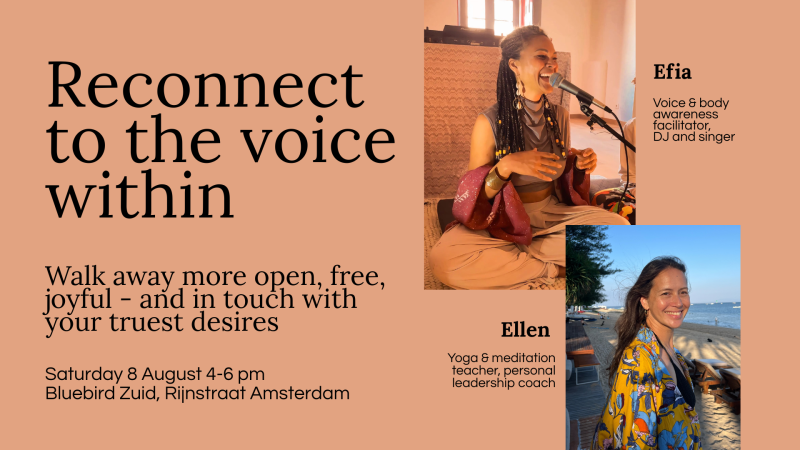 Reconnect to the voice within