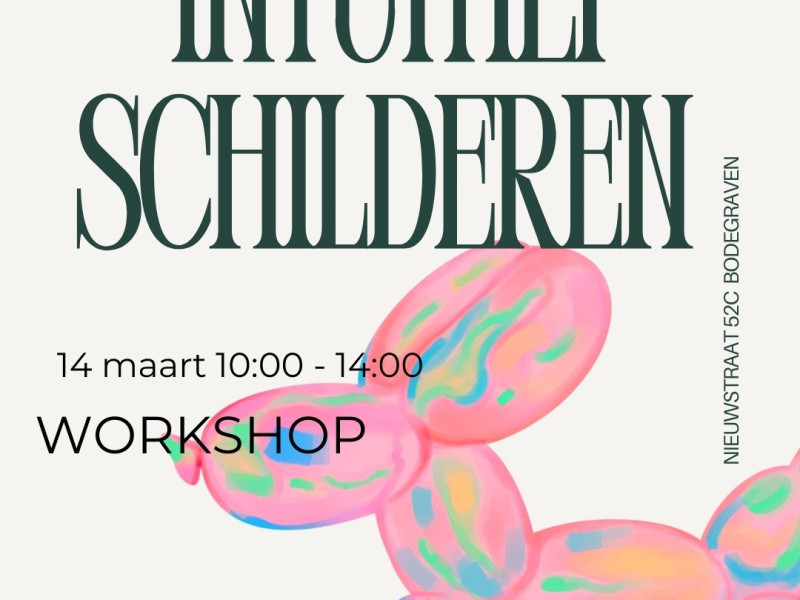 Workshop Intuïtief Schilderen - Intuïtief Schilderen