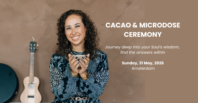 Cacao & Microdose Ceremony (Sunday, 31 May 2026) - Cacao ceremonie, Truffel Ceremonie, Trancereis