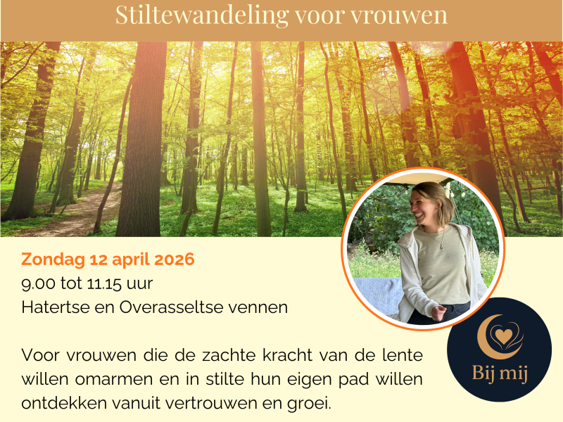 Lentekracht - Stiltewandeling voor vrouwen