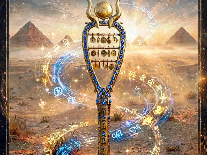 Lichttaal en het Sistrum van Isis  - Sjamanisme