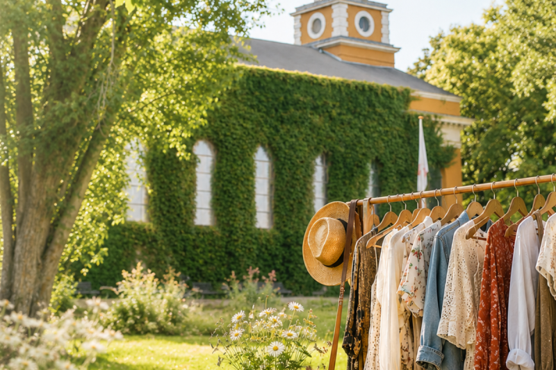 Vintagemarkt ‘Vinten en Venten’ Op Hodenpijl