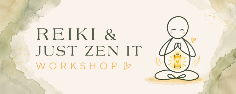 Reiki workshop met Just Zen it