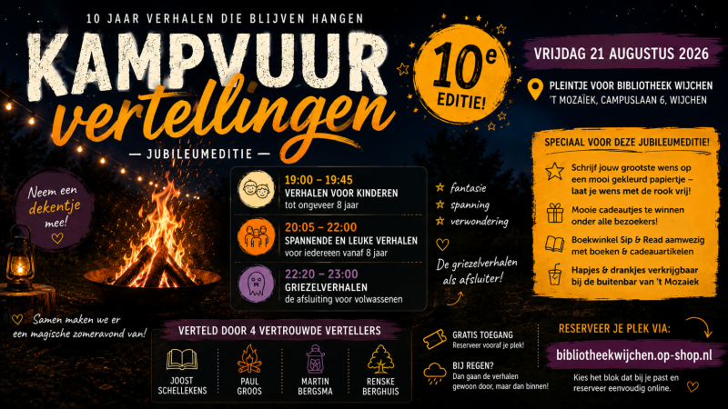 Kampvuurvertellingen  - Narración