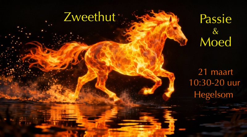 Gemengde voorjaarszweethut~ De Passie & Moed van het Vuurpaard ~