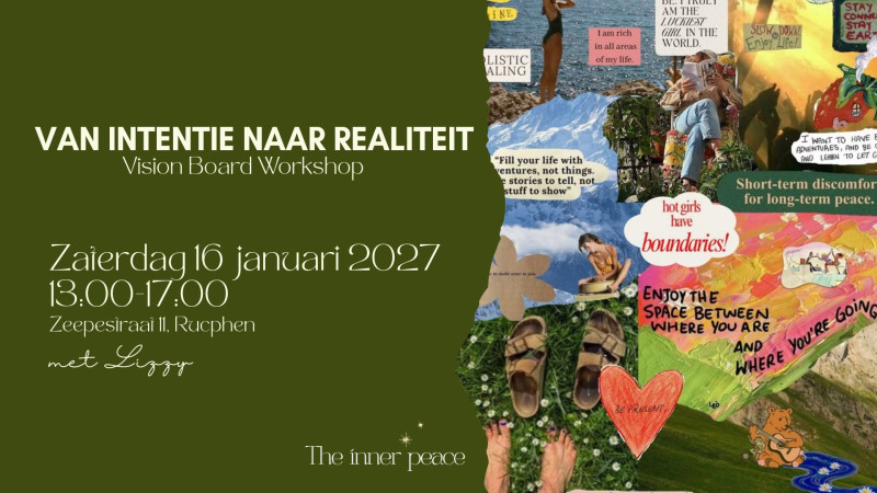 Van Intentie naar Realiteit | Vision Board Workshop