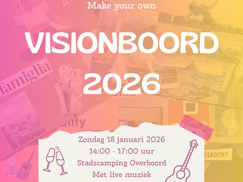 Workshop visionboard met live muziek ✨