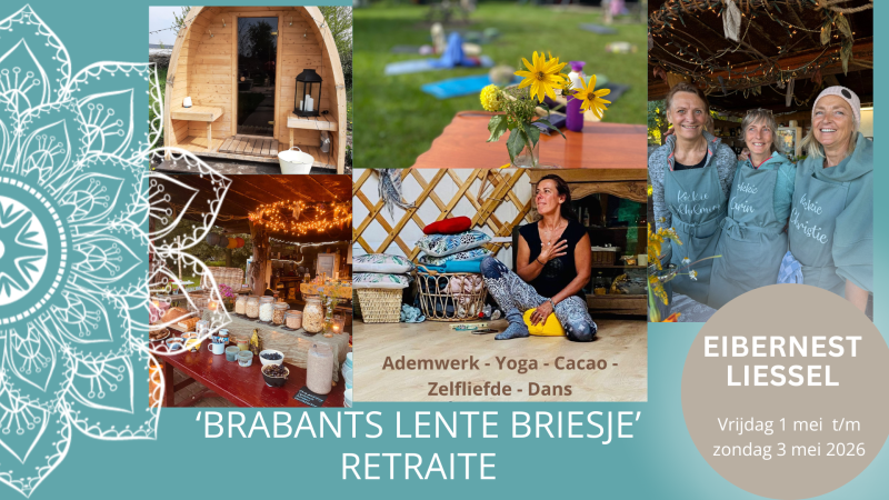 *VOL* Brabants Lente Briesje' Adem-Retraiteweekend - Meerdaagse retraites, Ademwerk, Biodanza