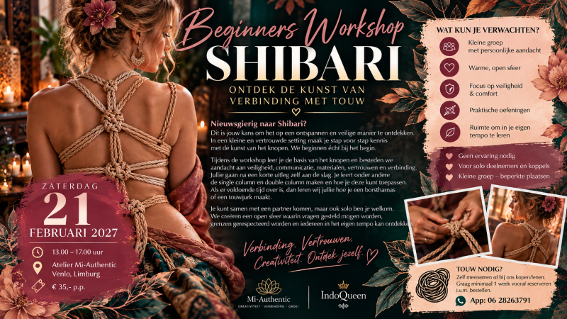 Beginners Workshop Shibari