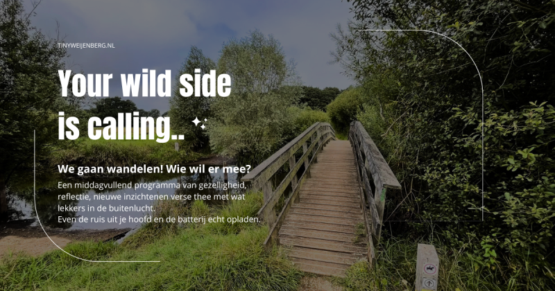 Bosbad wandeling in het Reestdal