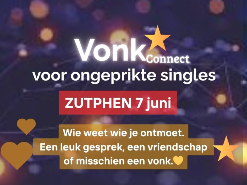 VONK Connect - ontmoet gelijkgestemde ongeprikte singles