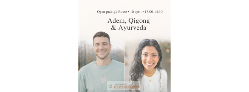 Gratis workshop Adem, Qigong & Ayurveda