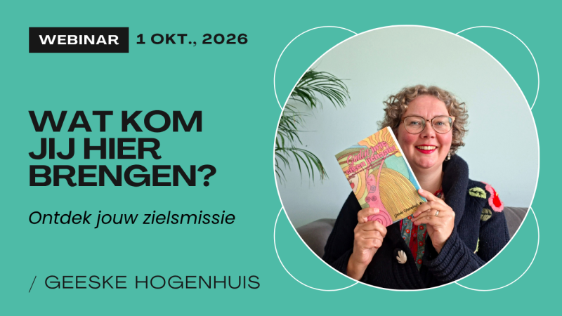 Webinar: Wat kom jij hier brengen?